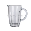 food mixer baby food grinder China blender glass manufacturer 450 ml juicer spare parts blender jug 117A