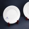 wholesale restaurant dinner set of dishes ceramic plate white dinner ceramic dishes