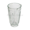 China factory direct household kitchen spare parts soda lime glass blender jar for mixer 7013