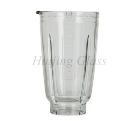 China factory direct household kitchen spare parts soda lime glass blender jar for mixer 7013