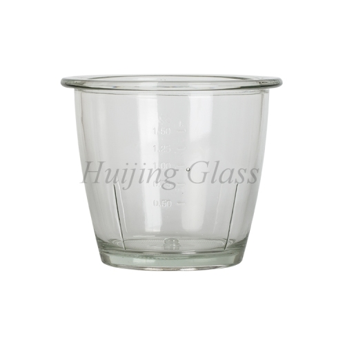 Electric vegetable spare parts meat chopper glass bowl HJ-04