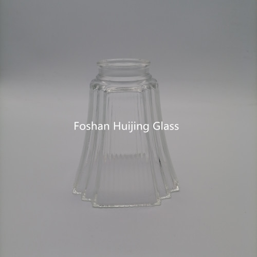 Modern Manufacturer Handmade household high quality Glass Clear Ceiling glass lamp shades