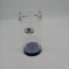 Double Wall Glass Bottles Borosilicate Thermal Insulation