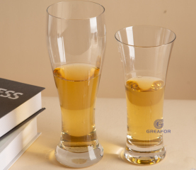 P8212 new arrival Drinking Glass Clear beer glass cup